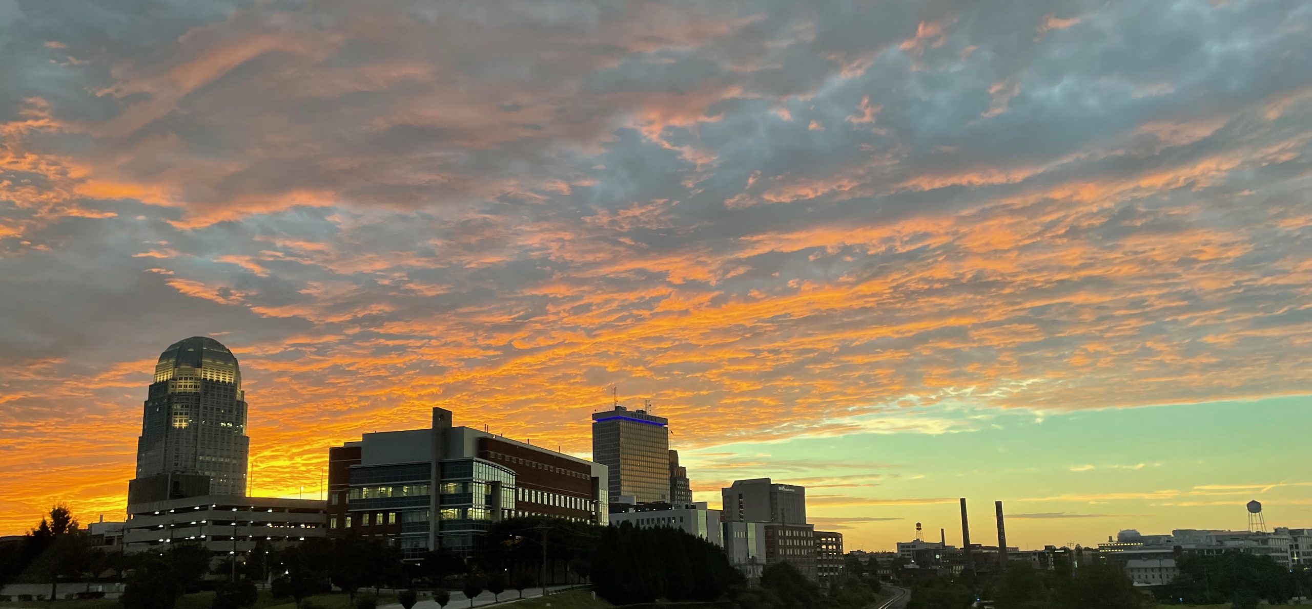 Downtown Winston-Salem Sunset